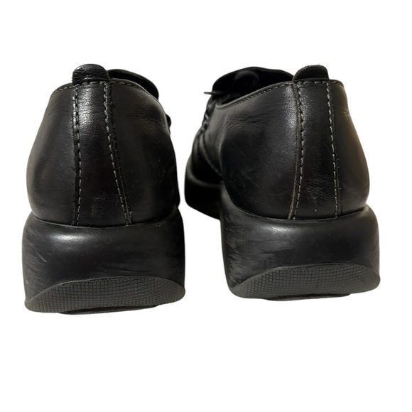 ๐ Dansko Lace-Up Comfort Clog Shoes Womens EU 40 US 9.5- 10 Black Leather - Picture 8 of 12